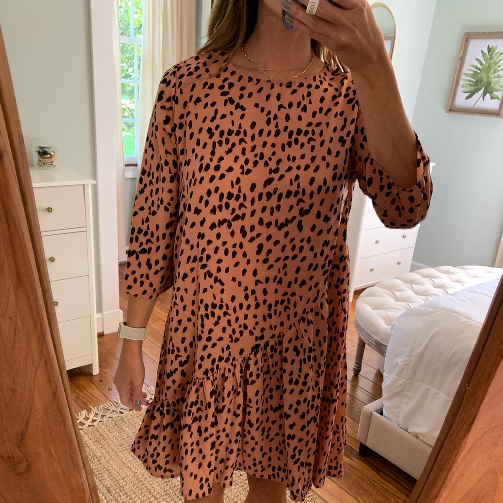 Hayden Leopard dress size m